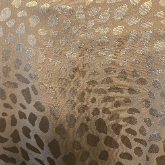 Chenault Gold Animal Print Blouse - Picture 4 of 5